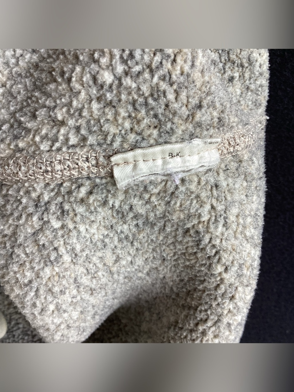 Vintage Patagonia better sweater zip up jacket missing zipper part - Picture 6 of 12